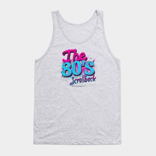 80's scrollback vibrant Tank Top